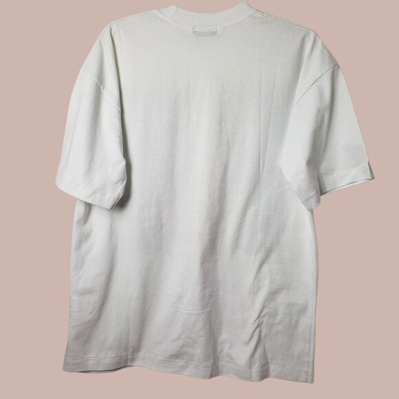 Guy Soda Original Vtg Graphic T-Shirt With Vibrant Artistic Design white Large - Picture 2 of 6